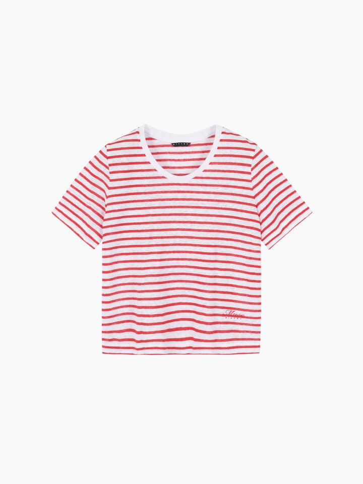 T-SHIRT - sisley k short sleeve t-shirt - Red | Sisley K image number 1